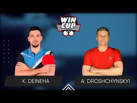 18:15 Kyrylo Deineha - Andrii Droshchynskyi West 4 WIN CUP 08.06.2024 | TABLE TENNIS WINCUP