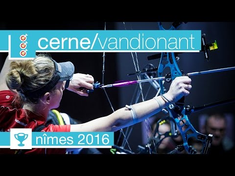 Sandrine Vandionant v Toja Cerne – Compound Women's Bronze Final | Nimes 2016