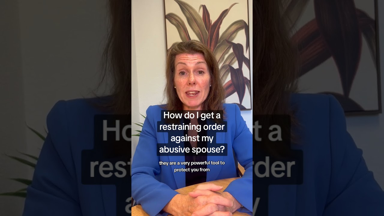 How do I get a restraining order against my abusive spouse?