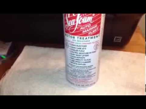 Seafoam motor treatment is good BUT BECAREFUL USING IN OLD CARS!!!!