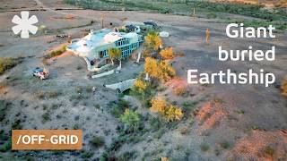 Rebuilding abandoned giant Earthship into 3-story, off-grid home ecosystem