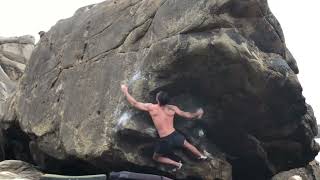 Video thumbnail: Slap Fight, V7_8. Salt Point State Park