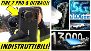 Doogee Fire 7 Pro & Ultra: i Rugged 5G INDISTRUTTIBILI con Batteria Infinita! Recensione Completa