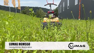 Benzínový mulčovač LUMAG HGM550 – záběr 55 cm, Loncin 196 cm³