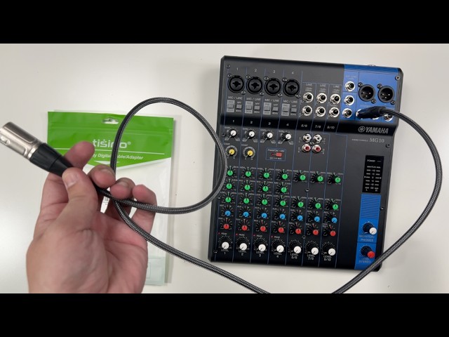 Vídeo relacionado con Tisino - Adaptadores de 6,35 mm macho a XLR macho (2 unidades)
