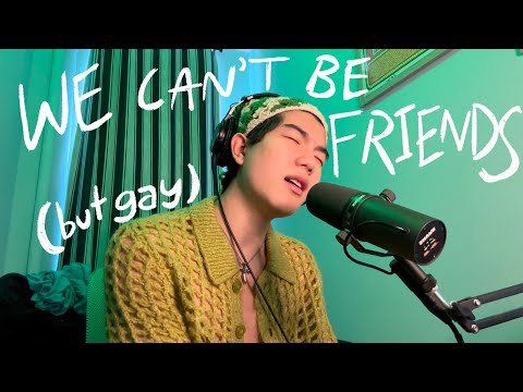 if "we can't be friends" was written by a gay kid | aeden alvarez