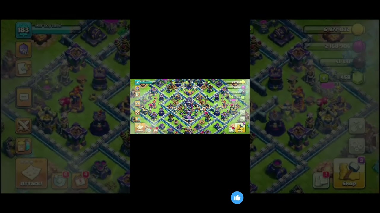 Clash of Clans Pro Base Attack Gameplay