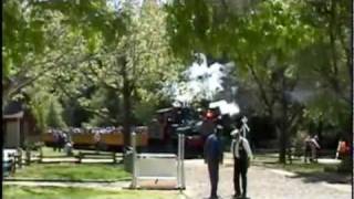 preview picture of video 'Slim Gauge in the Redwoods: The Roaring camp & Big Trees Narrow Gauge Railroad'