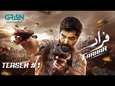 Teaser 1 | Faraar | Coming Soon | Ft. Hamza Ali Abbasi | Haroon Shahid | Green TV Entertainment
