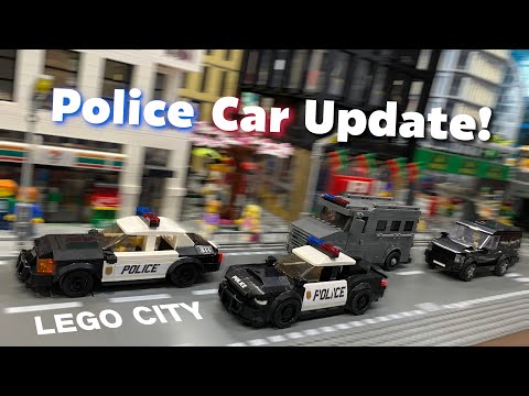 New Police Cars in LEGO City!