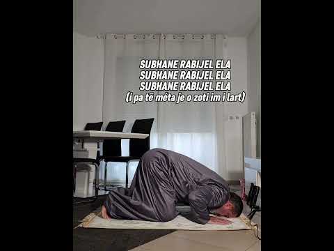 Falja e namazit të SABAHUT për fillestarë (me tekst) SOBH-FAJR ( 2 Rekate )