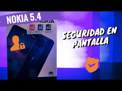 NOKIA 5.4  ☑️Cómo Activar la Seguridad En Pantalla de tu MÓVIL [FÁCIL]  📲🔐 #OrientadorMovil