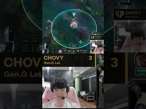 초비가 막내 영재를 만났을 때 - GenG Chovy Tristana mid vs Ahri - Chovy stream 03.05.2023 #lol #highlight #shorts