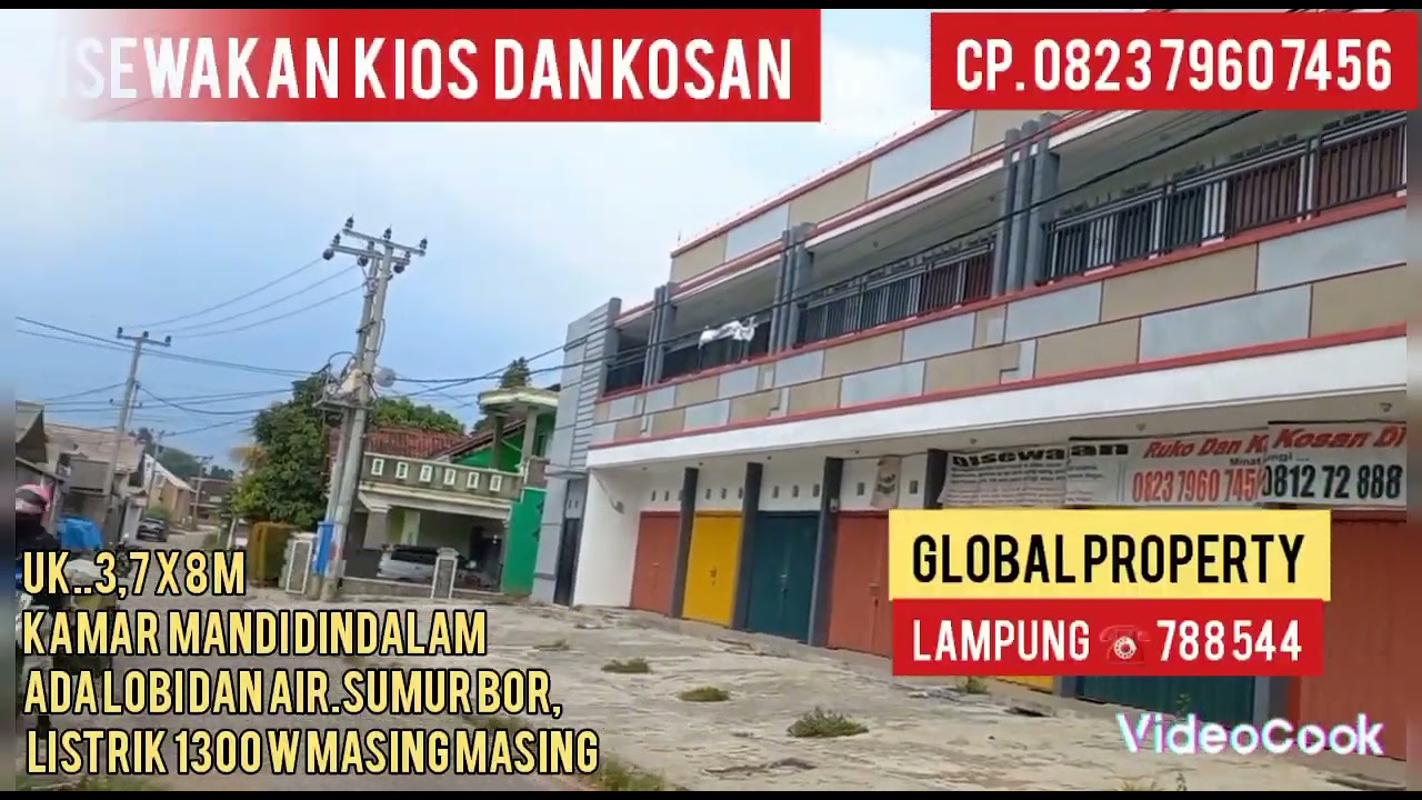 Kios dan Kos kosan di rajabasa permai siap huni