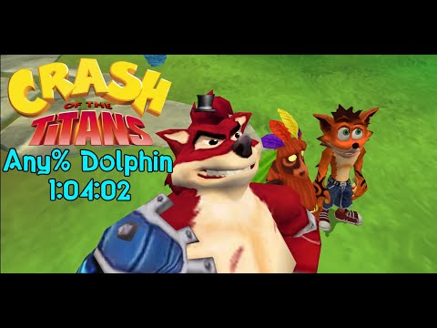 (WR) Crash of the Titans Speedrun Any% Dolphin 1:04:02