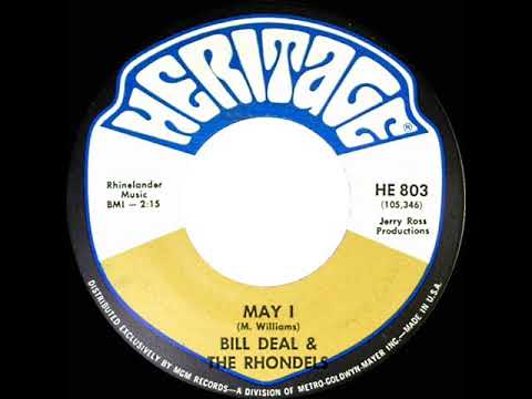1969 HITS ARCHIVE: May I - Bill Deal & The Rhondels (mono 45)