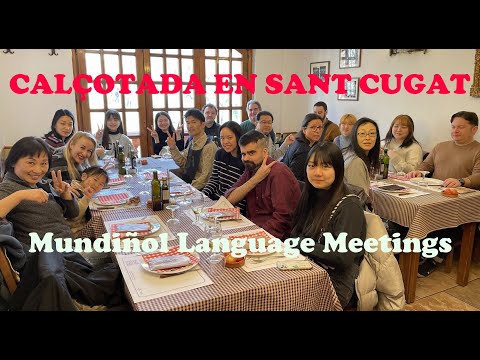 Calçotada con amigos de Mundiñol - Intercambio de idiomas, castellano, japonés, chino, catalán, etc.