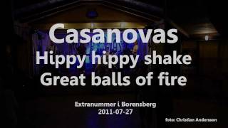 preview picture of video '2011-07-27 Casanovas - Hippy Hippy Shake & Great balls of fire (i Borensberg)'