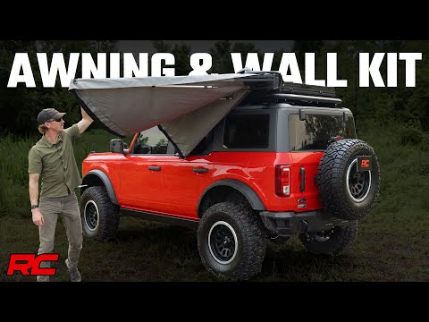 270° Awning with Wall Enclosure Kit