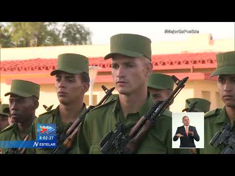 Conmemoran aniv. 60 de Escuela Interarmas de las FAR, General Antonio Maceo