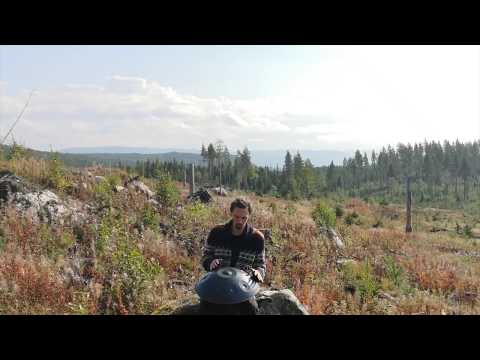 Adenima playing an Ayasa E Amara 9 Handpan (Part 1 of 3)