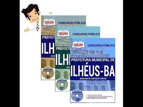 Apostilas Concurso Ilhéus 2016 - Cargos de Nível Médio e Fundamental