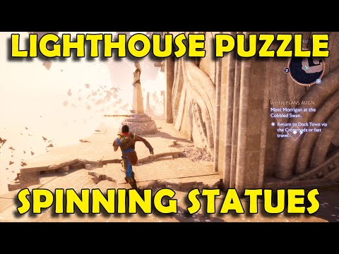 Dragon Age The Veilguard - Lighthouse Puzzle Solution (Statues with Levers) - Nostalgia Trip Trophy