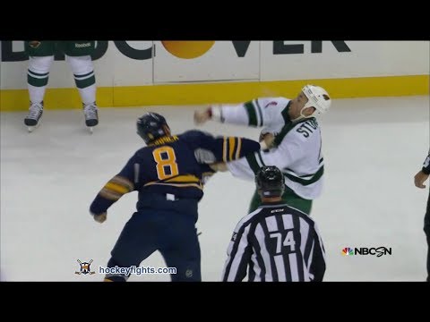 Clayton Stoner vs Cody McCormick Oct 14, 2013