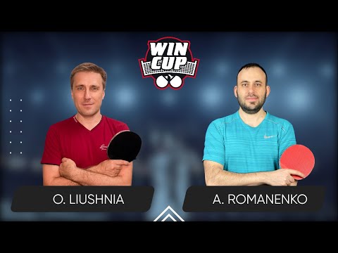 16:45 Oleksandr Liushnia  - Andrii Romanenko West 4 WIN CUP 16.08.2024 | TableTennis WINCUP