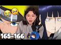 OH HINATA NARUTO SHIPPUDEN Episode 165 166 REACTION