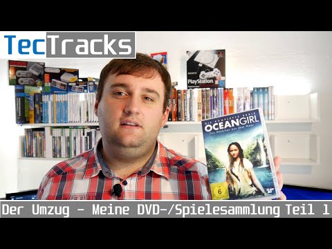 Meine DVD-/Spiele-Sammlung TEIL 1 - Der Umzug! | TecTracks HD | 4K