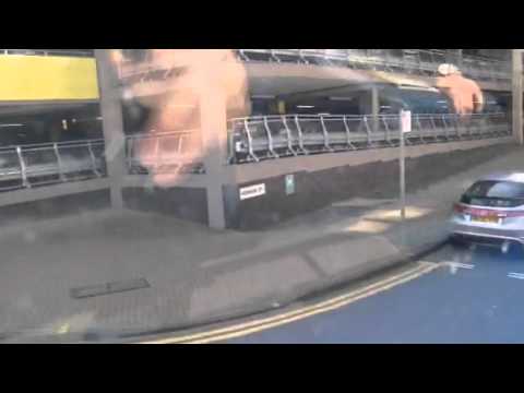 Fire Station Island to Lewis's Old Square Birmingham on a 103 Tamworth Bus