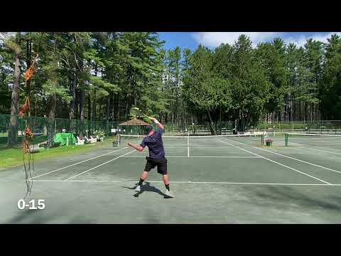 Tennis match: Brian vs Natalie 8/30/22