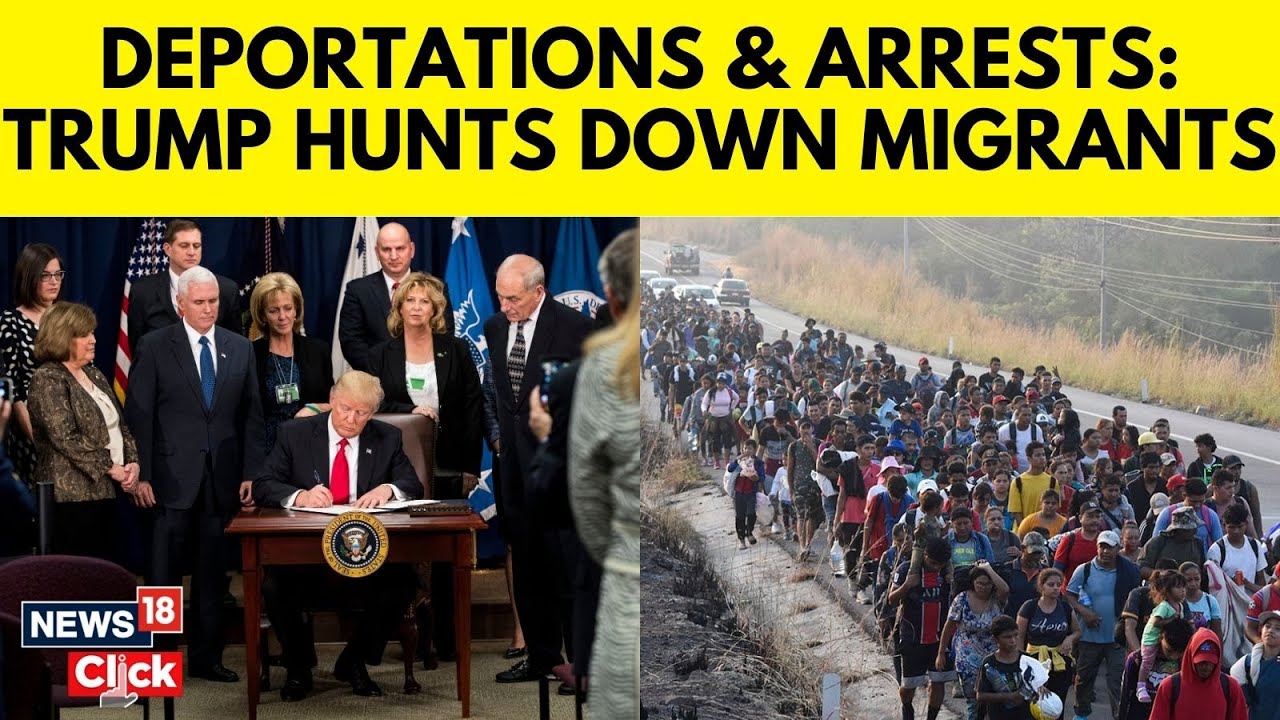 Donald Trump Begins Crackdown On ‘Illegal Immigrant’; 538 Arrested, Hundreds Deported | N18G