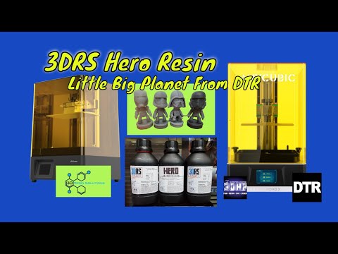 3DRS Resin in the Phrozen Mighty 4k & Anycubic Photon Mono X #3dhp