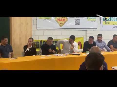 Reunião na ACAI sobre os impactos da privatização da Rodovia Padre Man