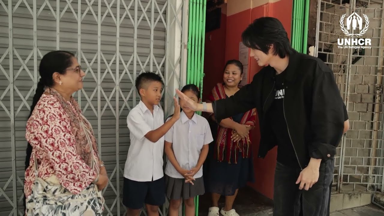 วิน เมธวิน ผู้สนับสนุนที่มีชื่อเสียงของ UNHCR ลงพื้นที่ประเทศมาเลเซีย