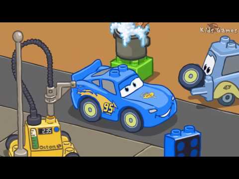 Lightning McQueen VS Francesco Bernoulli Final Race! - Cartoon Lego Disney Cars Games For Children