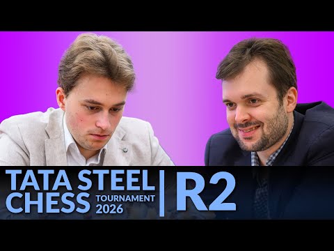 A strong character | Vladimir Fedoseev vs Vincent Keymer | Tata Steel Masters Round 2