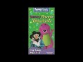 Opening Closing To Barney Rhymes With Mother Goose 1993 VHS 1998 Copy