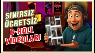 💡B-ROLL NASIL BULUNUR? ✅  Video Edit İçin Sınırsız Görsel Kaynakları!