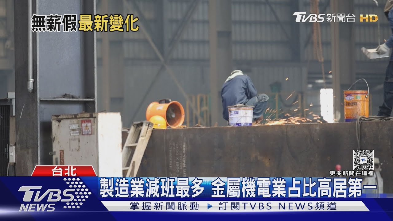 製造業「產線靜悄悄」!金屬機電業占九成 員工每週僅上4天班