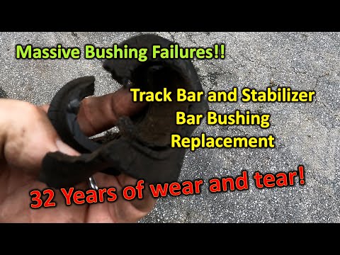 Jeep YJ Track Bar and Sway Bar Bushing Replacement How To