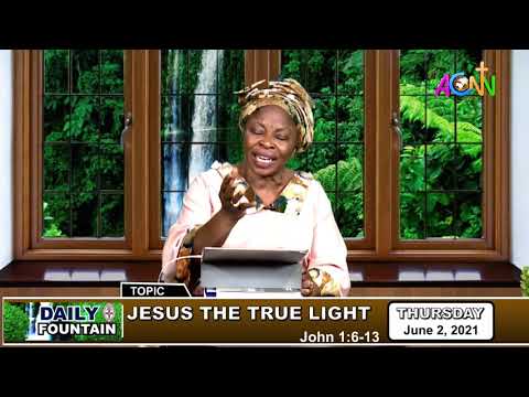 DAILY FOUNTAIN DEVOTIONAL OF JUNE 2, 2021: DR. AKPEZI OGBUIGWE