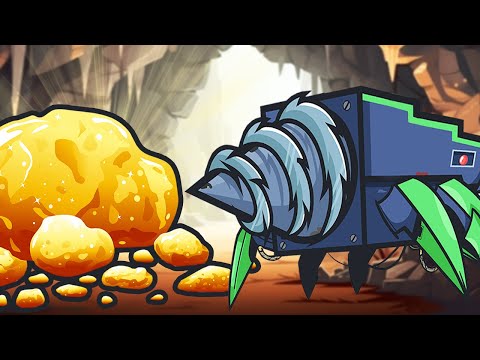 Getting Rich Mining Resources Deep Underground in Mining Mechs