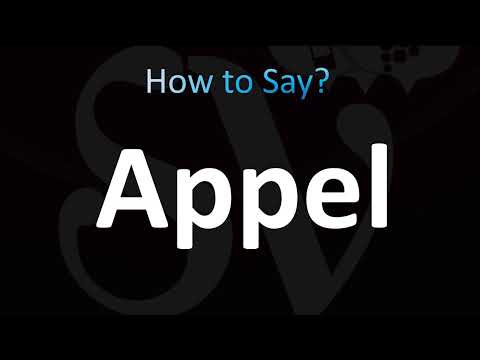 How to Pronounce Appel (CORRECTLY!)