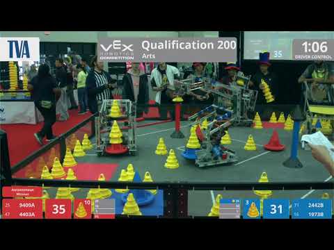 2018 VRC Arts Q200 - 9409A 4403A vs 2442B 1973B - 79 to 94