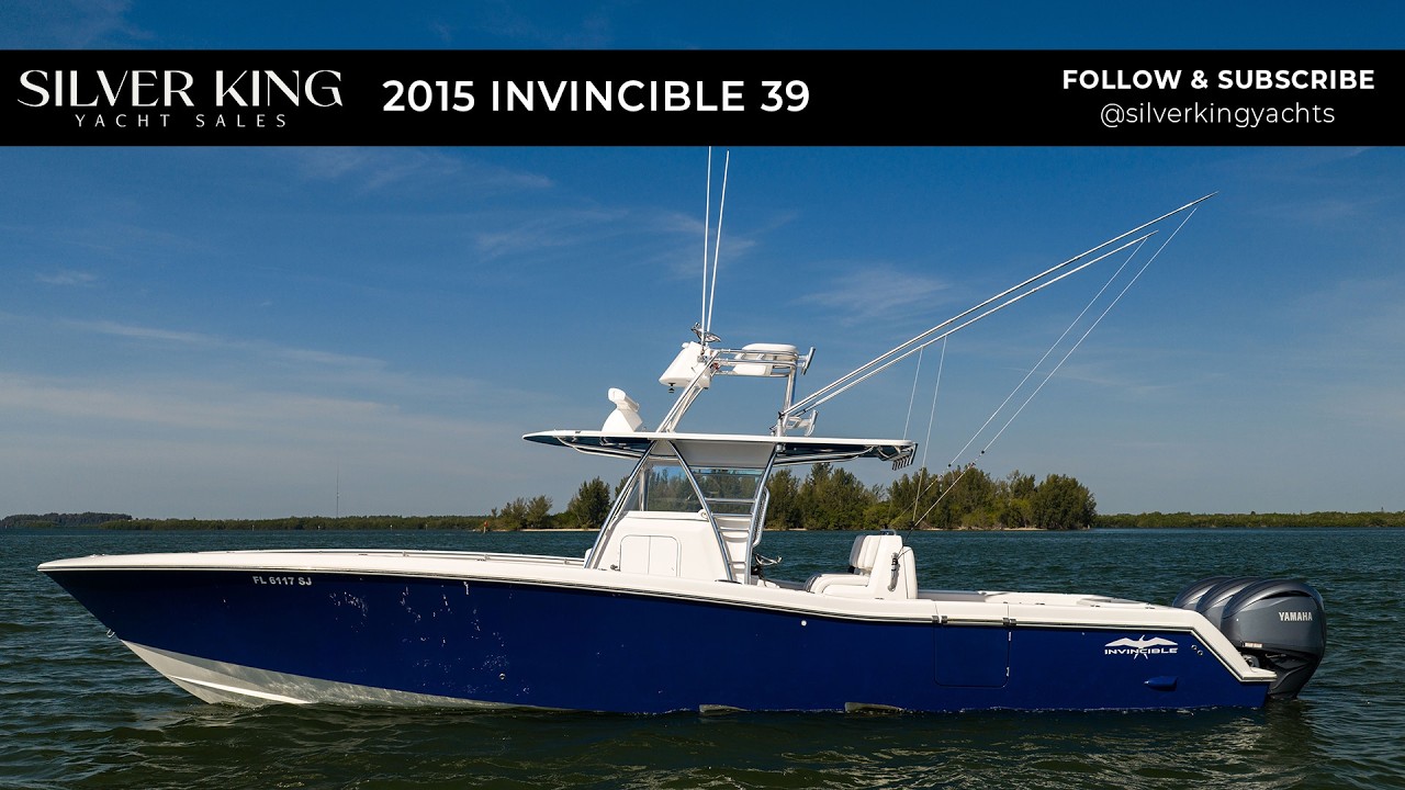 2015 Invincible 39 for sale in Vero Beach, Florida by Silver King Yachts