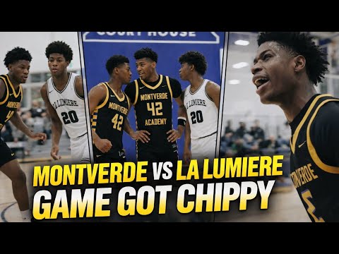 #1 Ranked Montverde Academy Faced off Against La Lumiere in the EYBL Nike Scholastic 