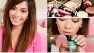Neutral &amp; Pink for Summer + hair and nails! ♡ - ThatsHeart